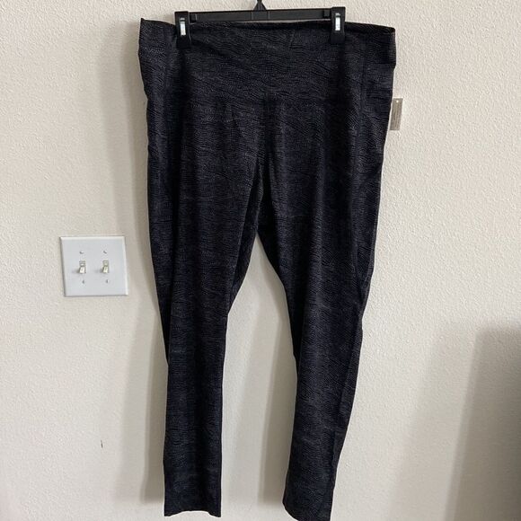 Coreio Legging Full length NWT 3X black & grey - Picture 1 of 8